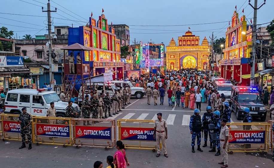 Cuttack to Witness Enhanced Security Deployment for Durga Puja 2026